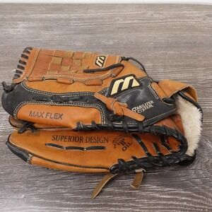 Mizuno Baseball Glove Mens 13 Inch Brown Outfield MPM 1300 Leather LHT